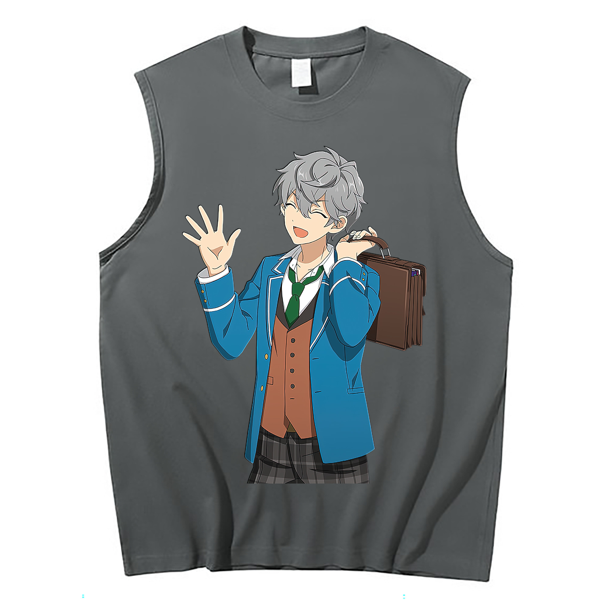 （画像用） あんさんぶるスターズ! Ensemble Stars コットン100％タンクトップ（フロントプリント）